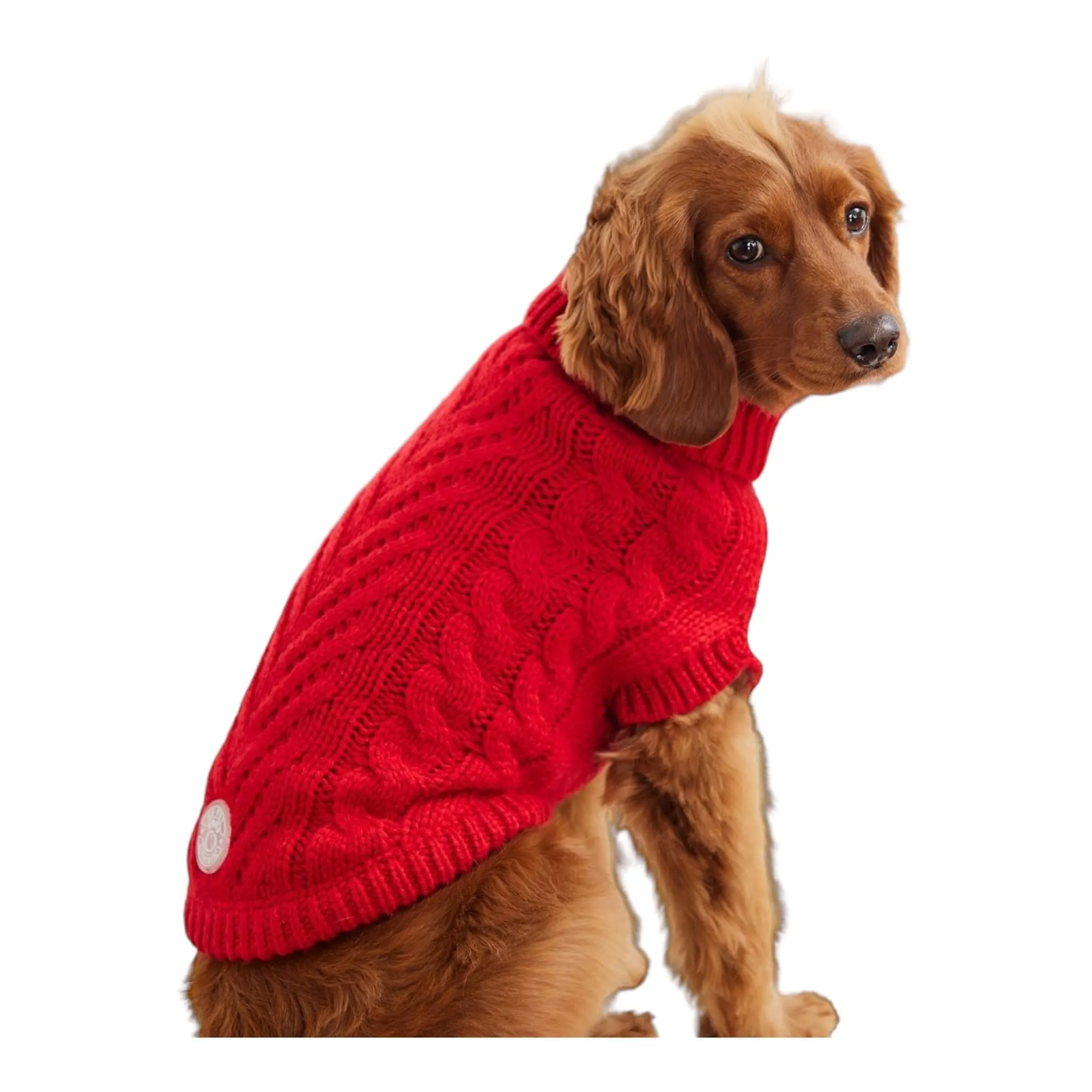 Chalet Dog Sweater - Red