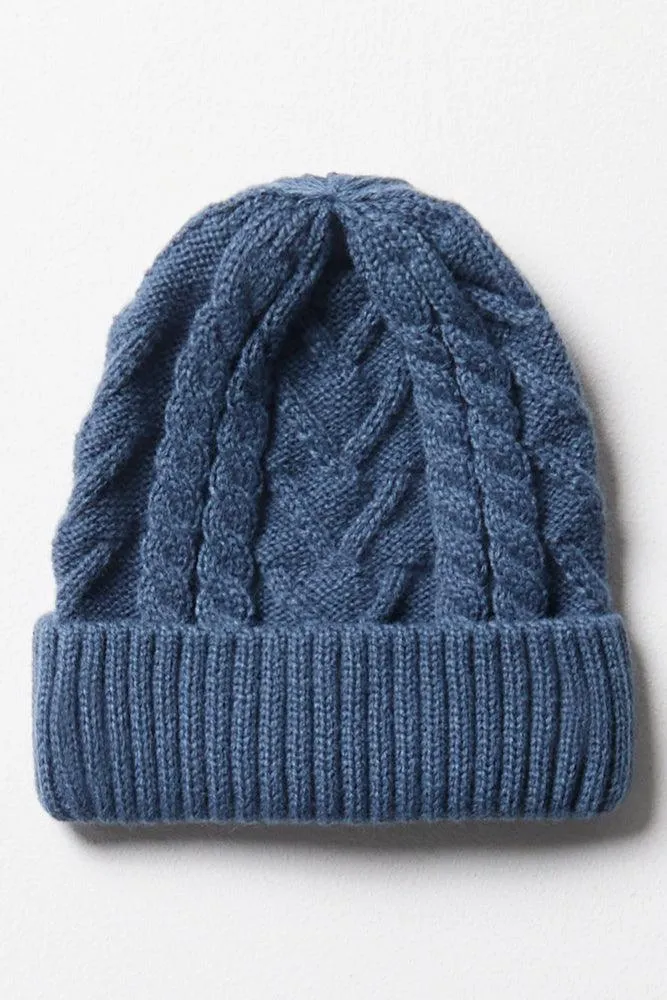 Chunky Beanie Blue