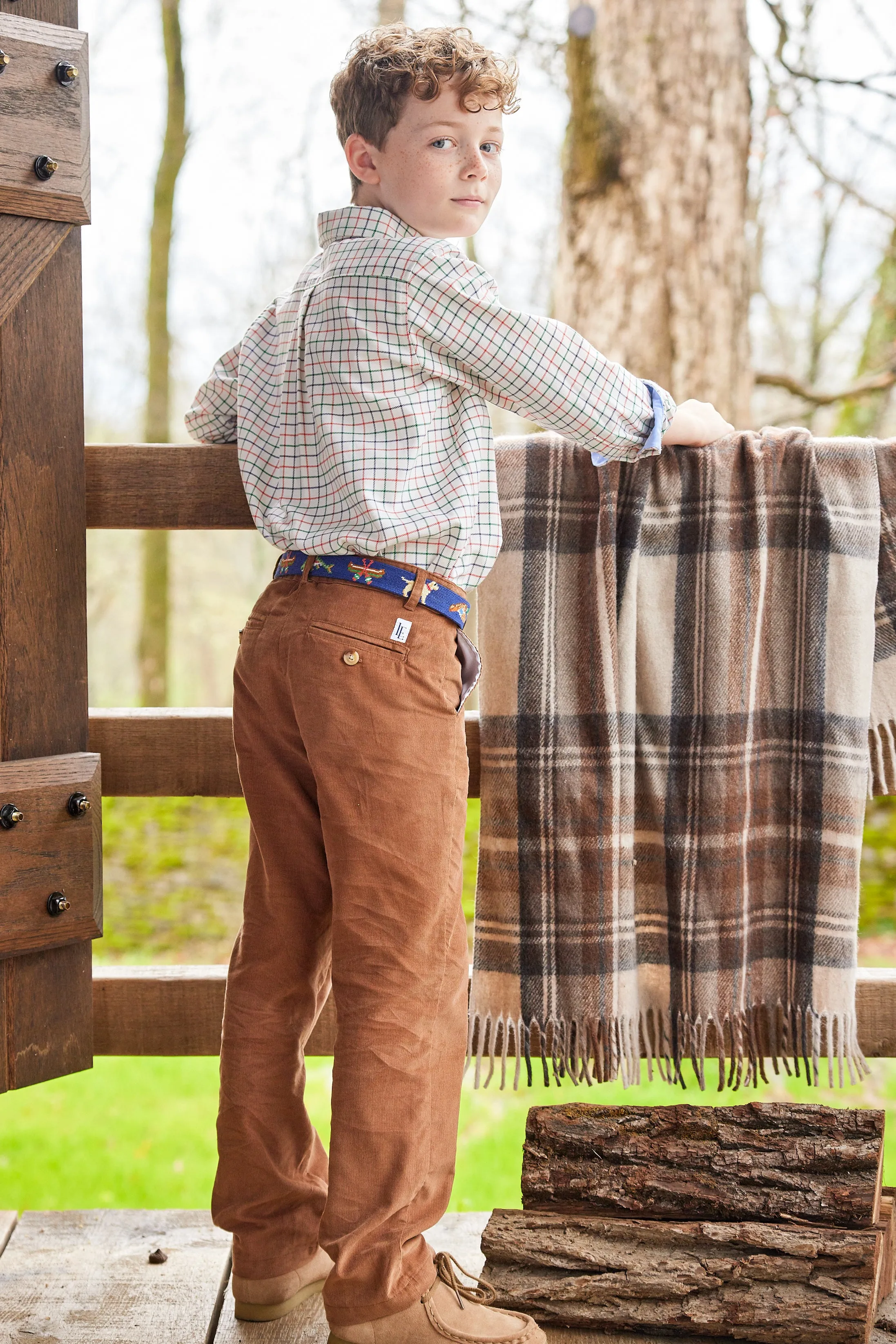 Classic Pant - Chestnut Corduroy