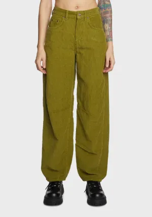 Corduroy Logan Cinch Back Pants