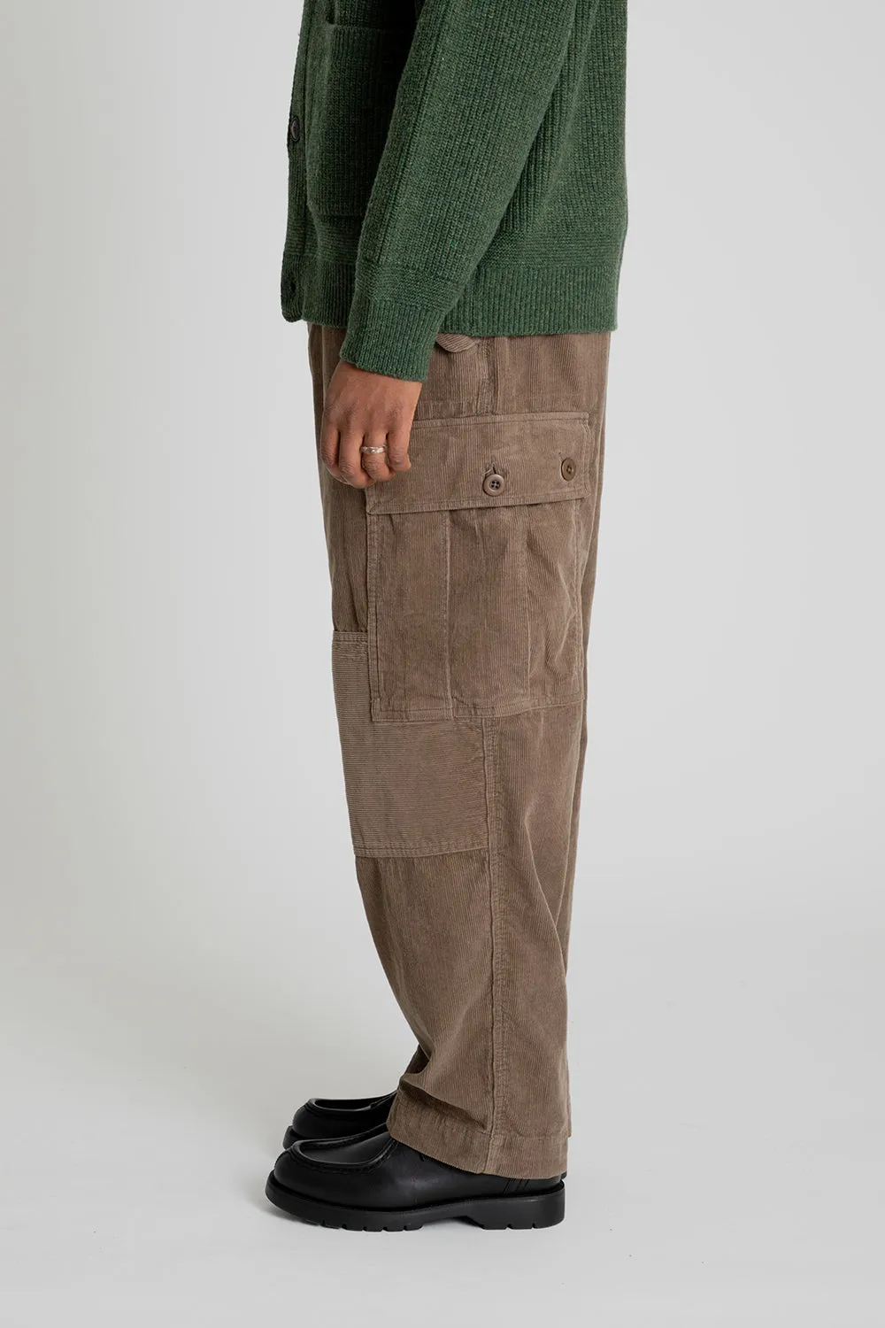 Corduroy M65 Field Pants - Brown