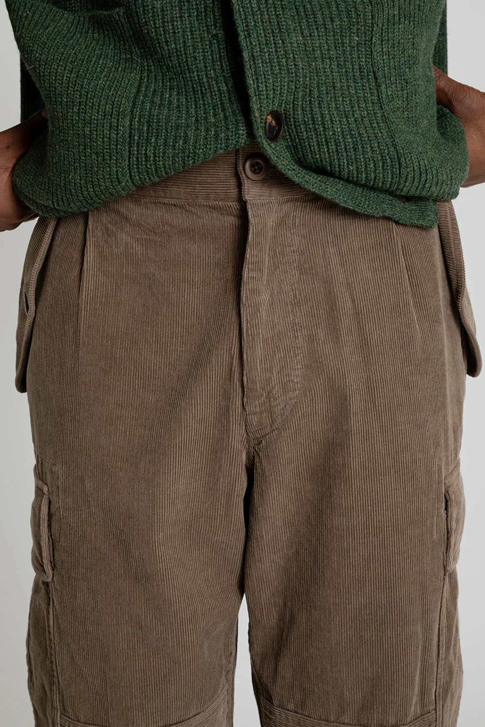 Corduroy M65 Field Pants - Brown