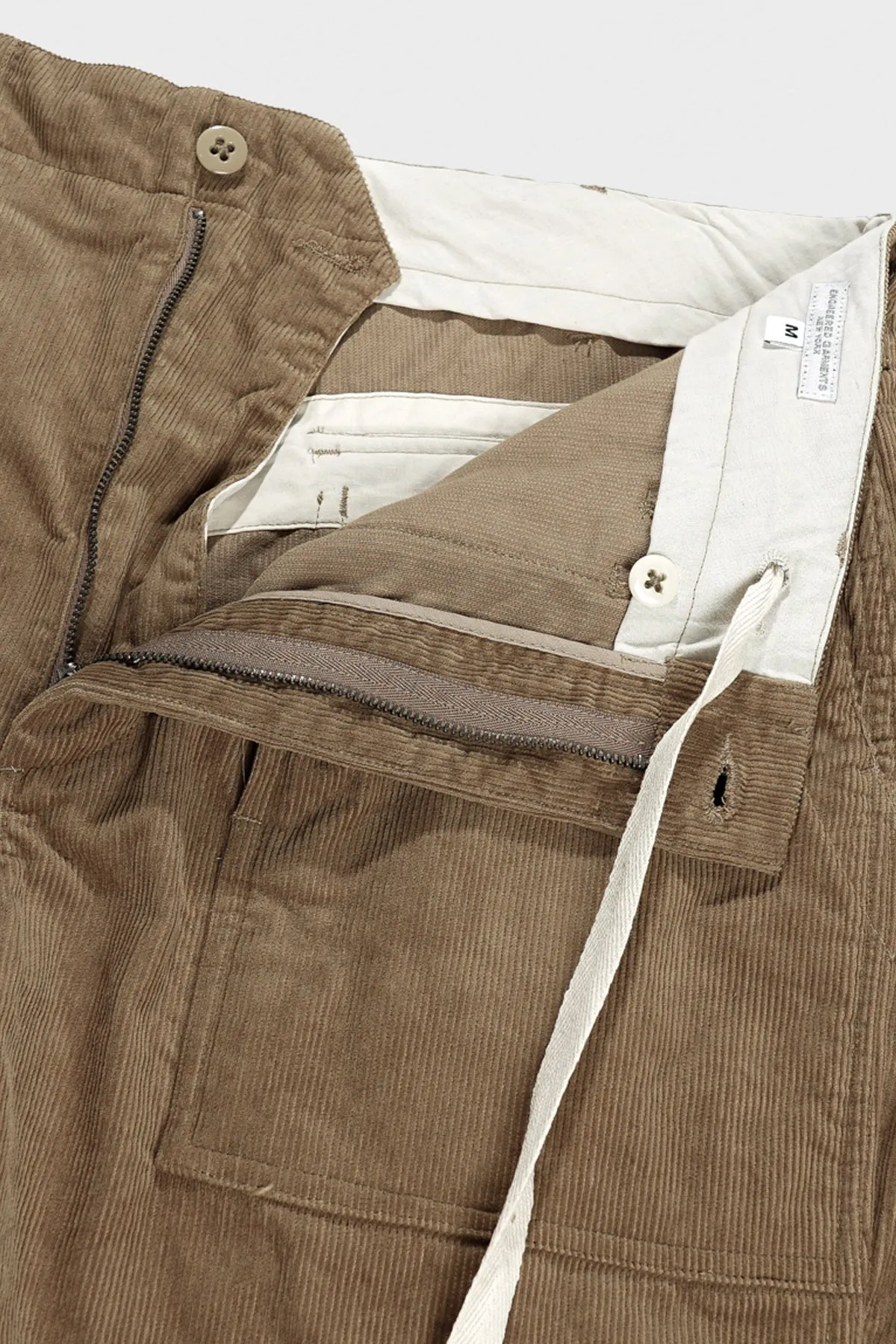 Fatigue Short - Khaki 14w Corduroy