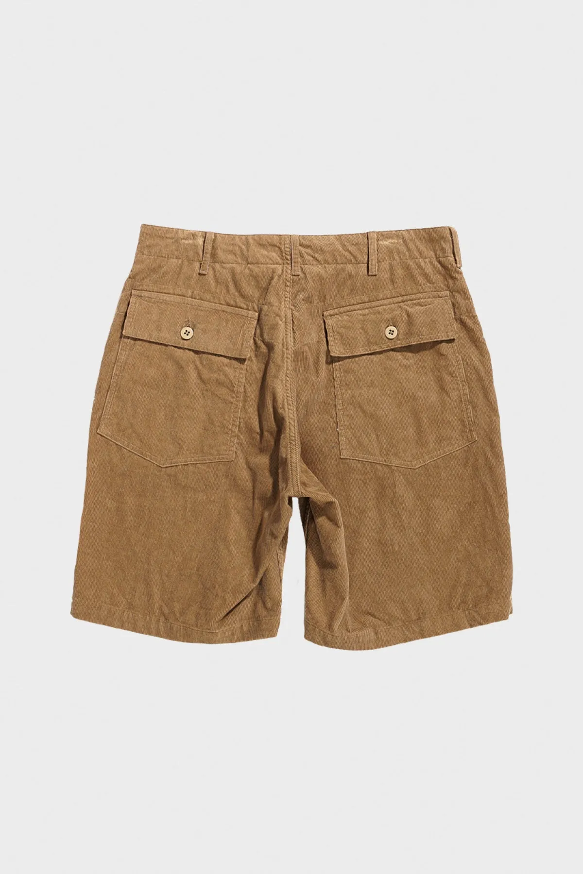 Fatigue Short - Khaki 14w Corduroy