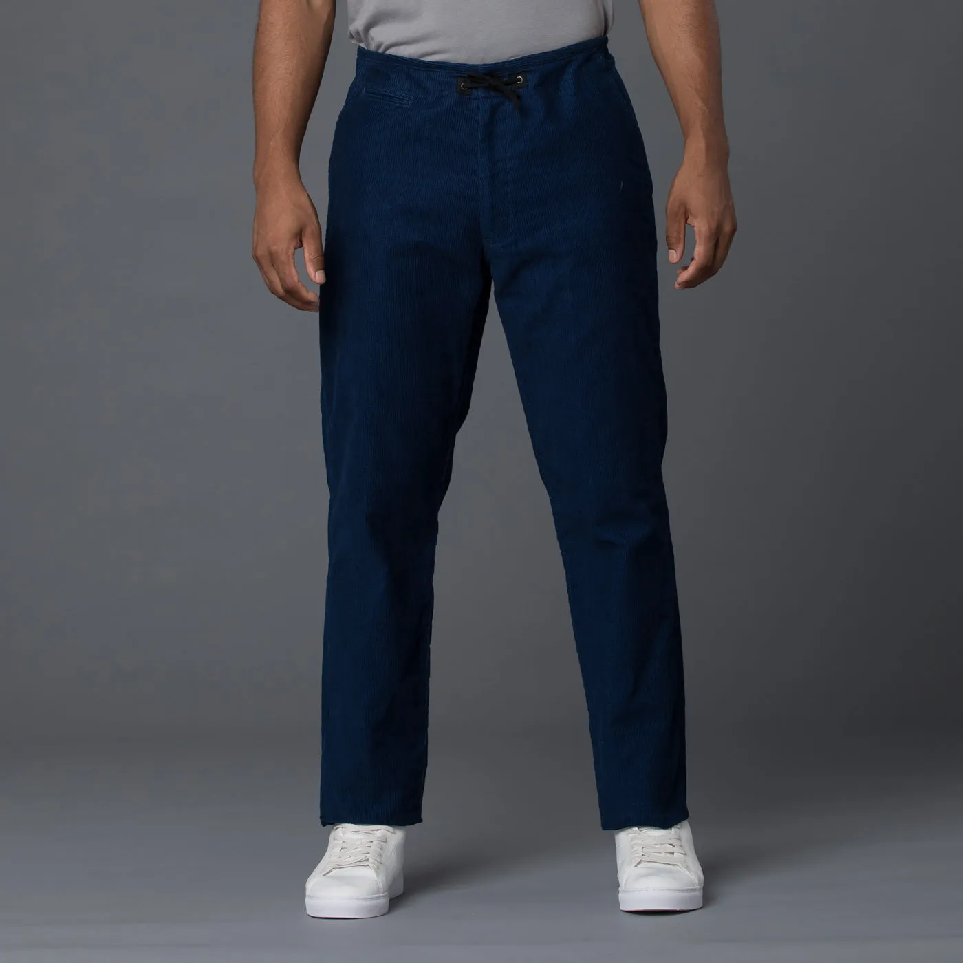 Indigo Corduroy E-Z Trouser