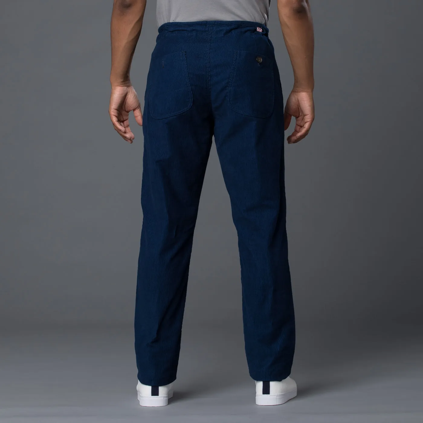 Indigo Corduroy E-Z Trouser