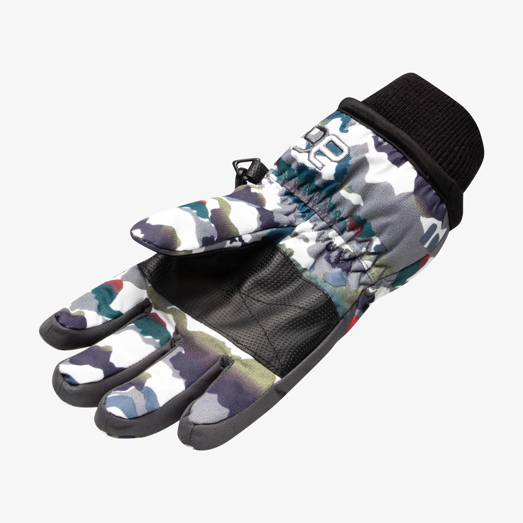 Kids Camo Whiteout Gloves