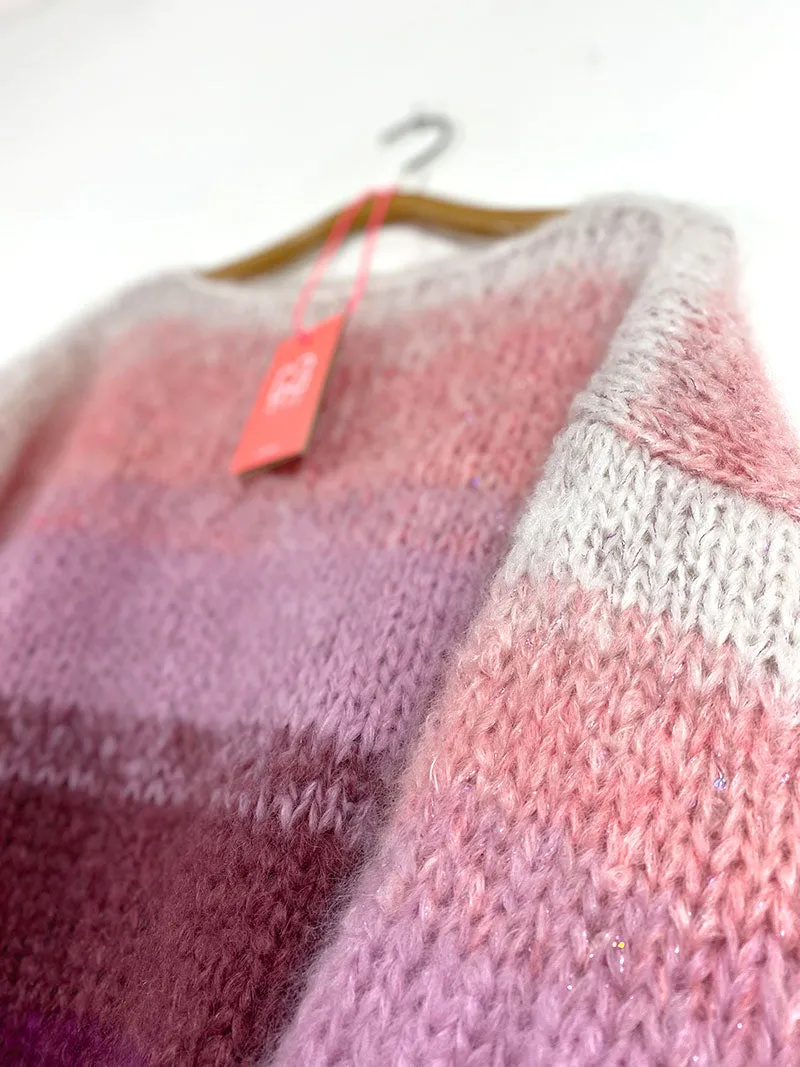 Knitting Kit – MYPZ Striped Mohair Pullover Jolie No.9 – Beginner (ENG-NL)