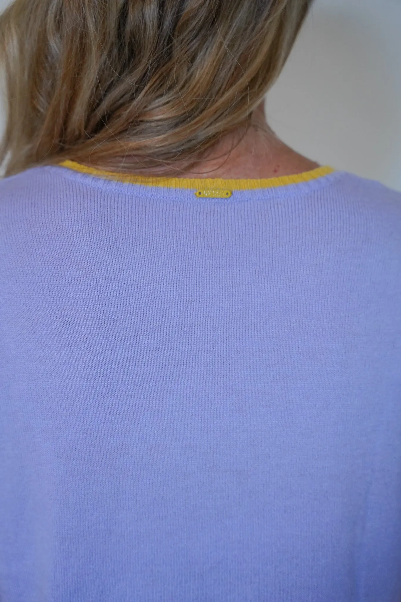 Lilac & Lemon Knitted Tee