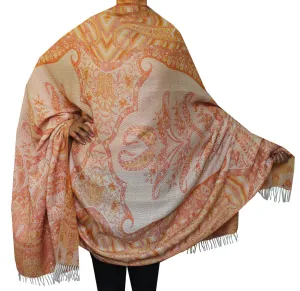 Paisley Scarves  Wraps Womens Wool India Clothes (82 x 42 inches)