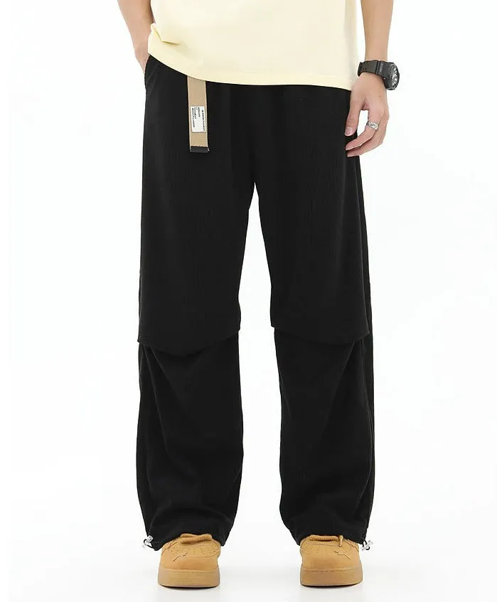 Pleated Corduroy Pants