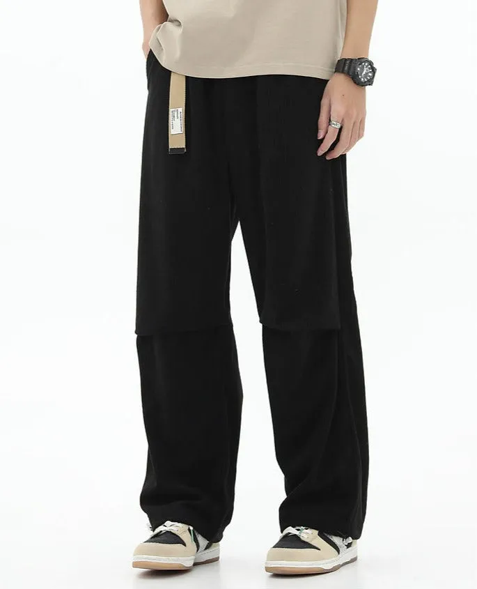 Pleated Corduroy Pants