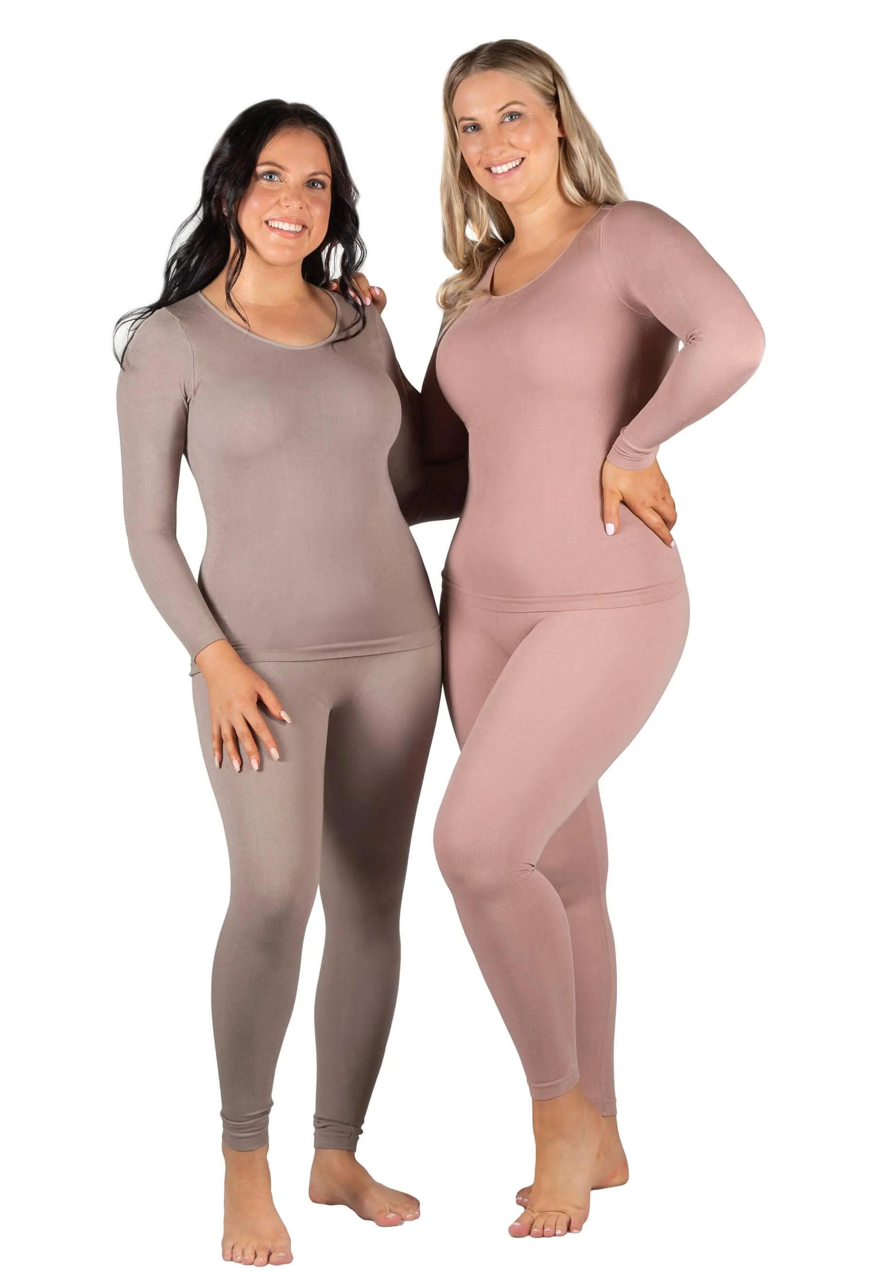 Seamless Top & Bottom Thermals Set