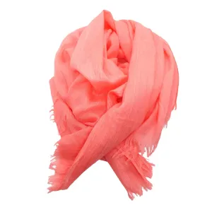 Soft Bamboo Scarf – Coral