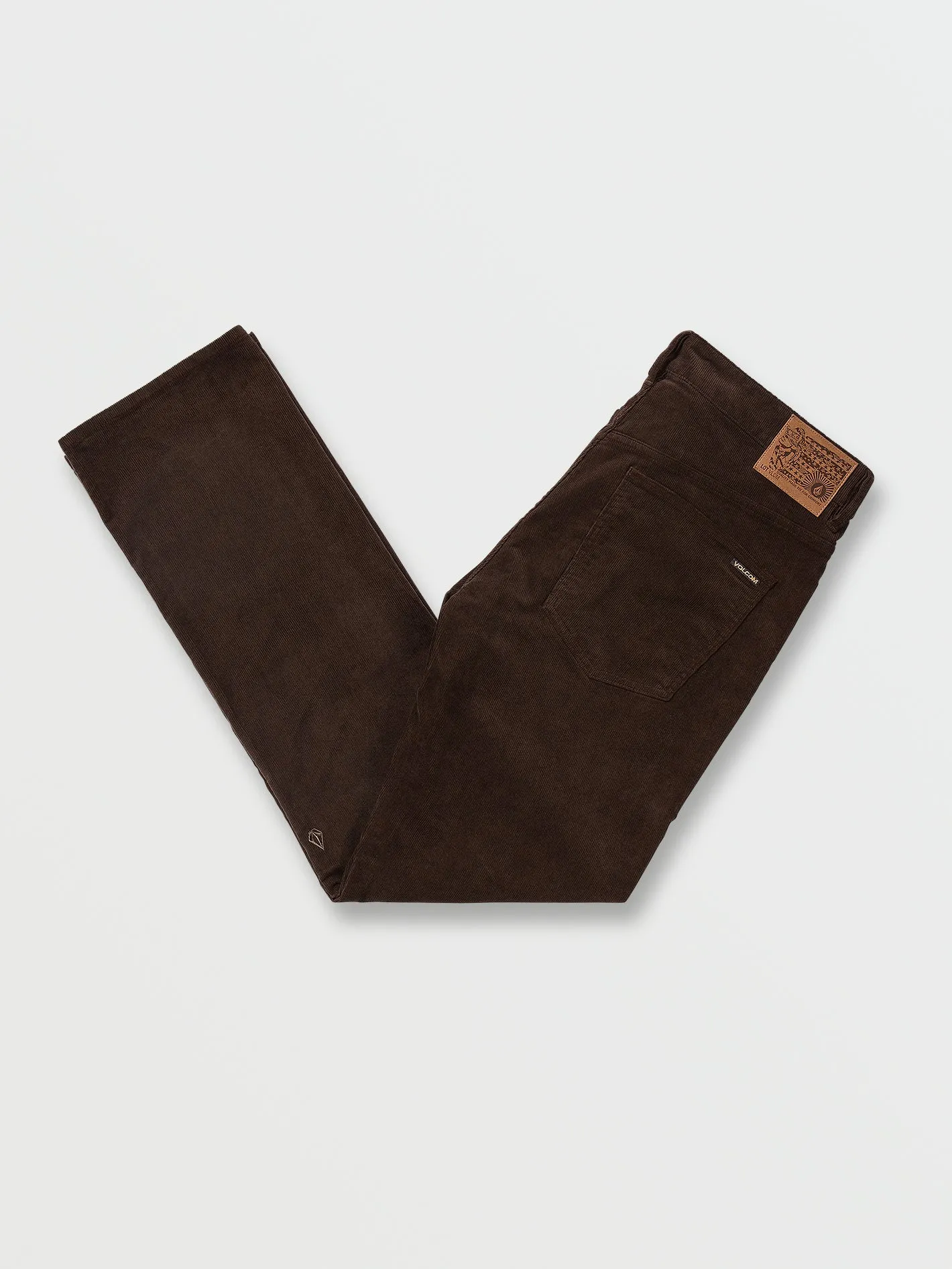 Solver 5 Pocket Corduroy Modern Fit Jeans - Dark Brown