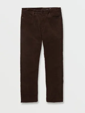 Solver 5 Pocket Corduroy Modern Fit Jeans - Dark Brown