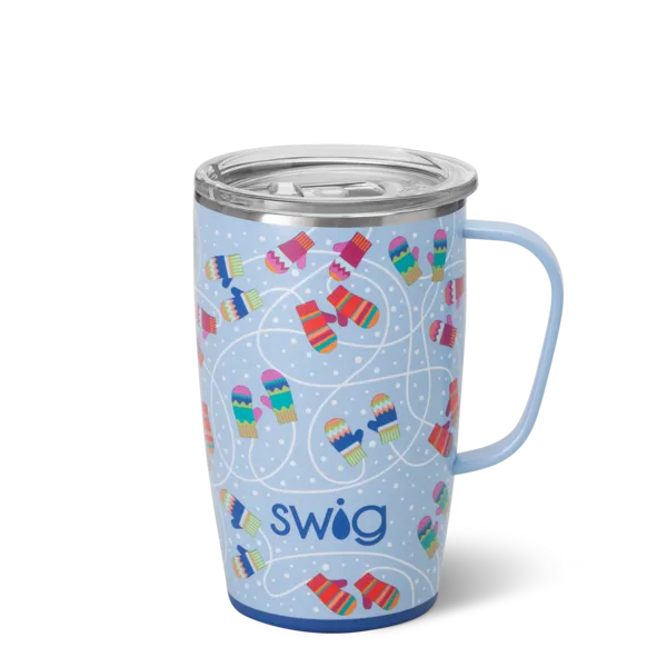 *SWIG Snow Day Travel Mug (18oz)